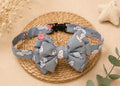 The Happy Clouds Bow & Collar Set