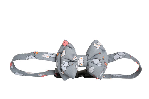 The Happy Clouds Bow & Collar Set