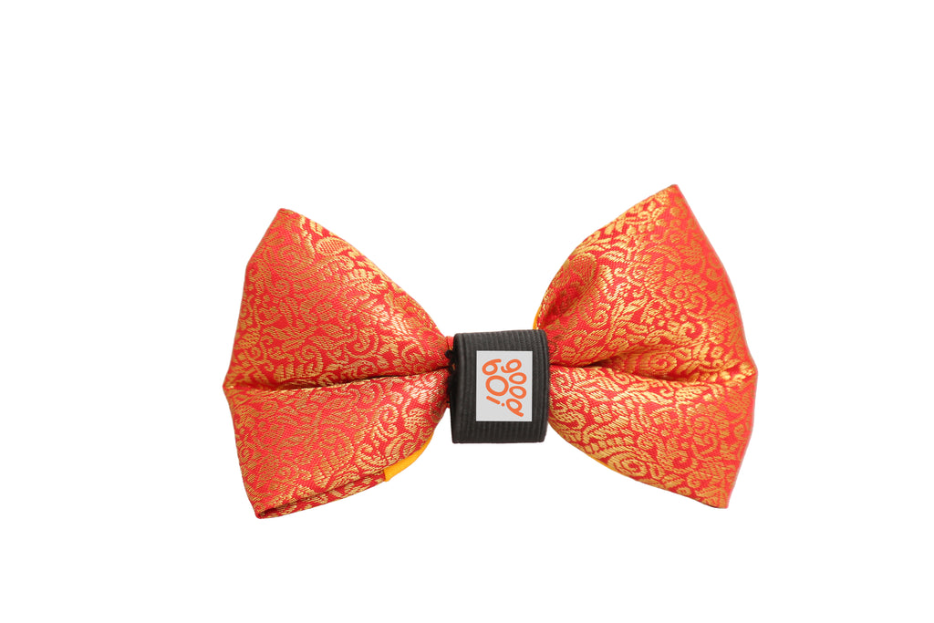 The Crimson Gold Crown Bow`