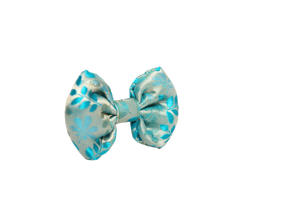 The Aqua Botanical Bow