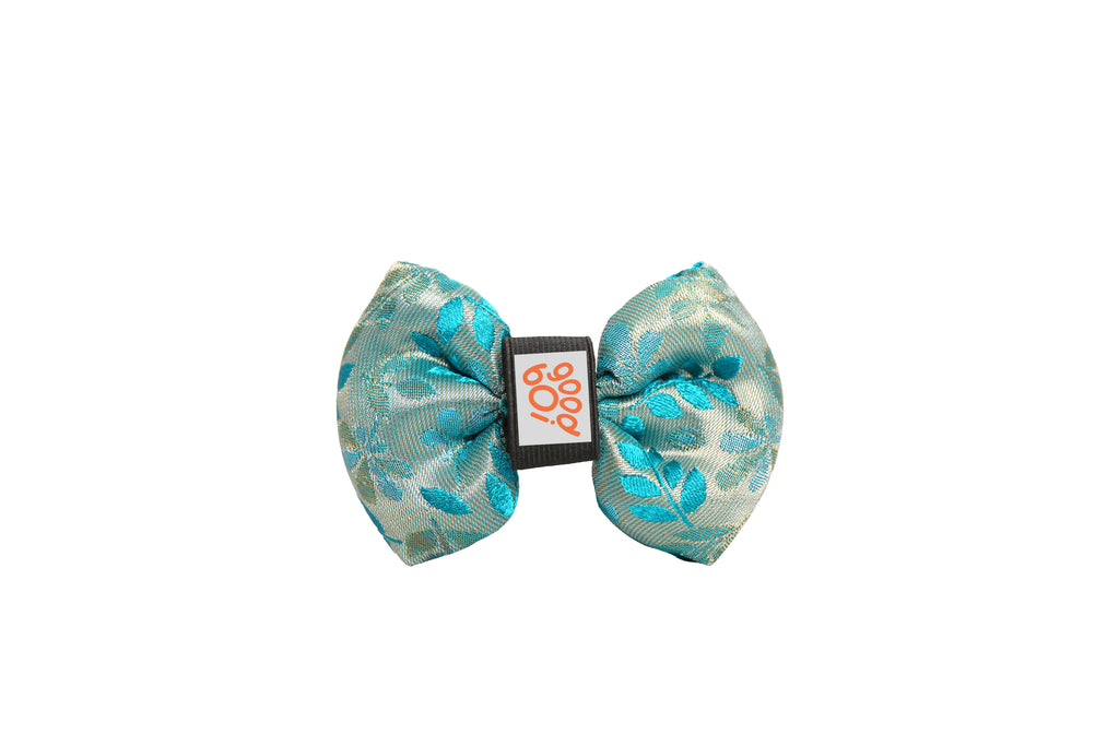 The Aqua Botanical Bow