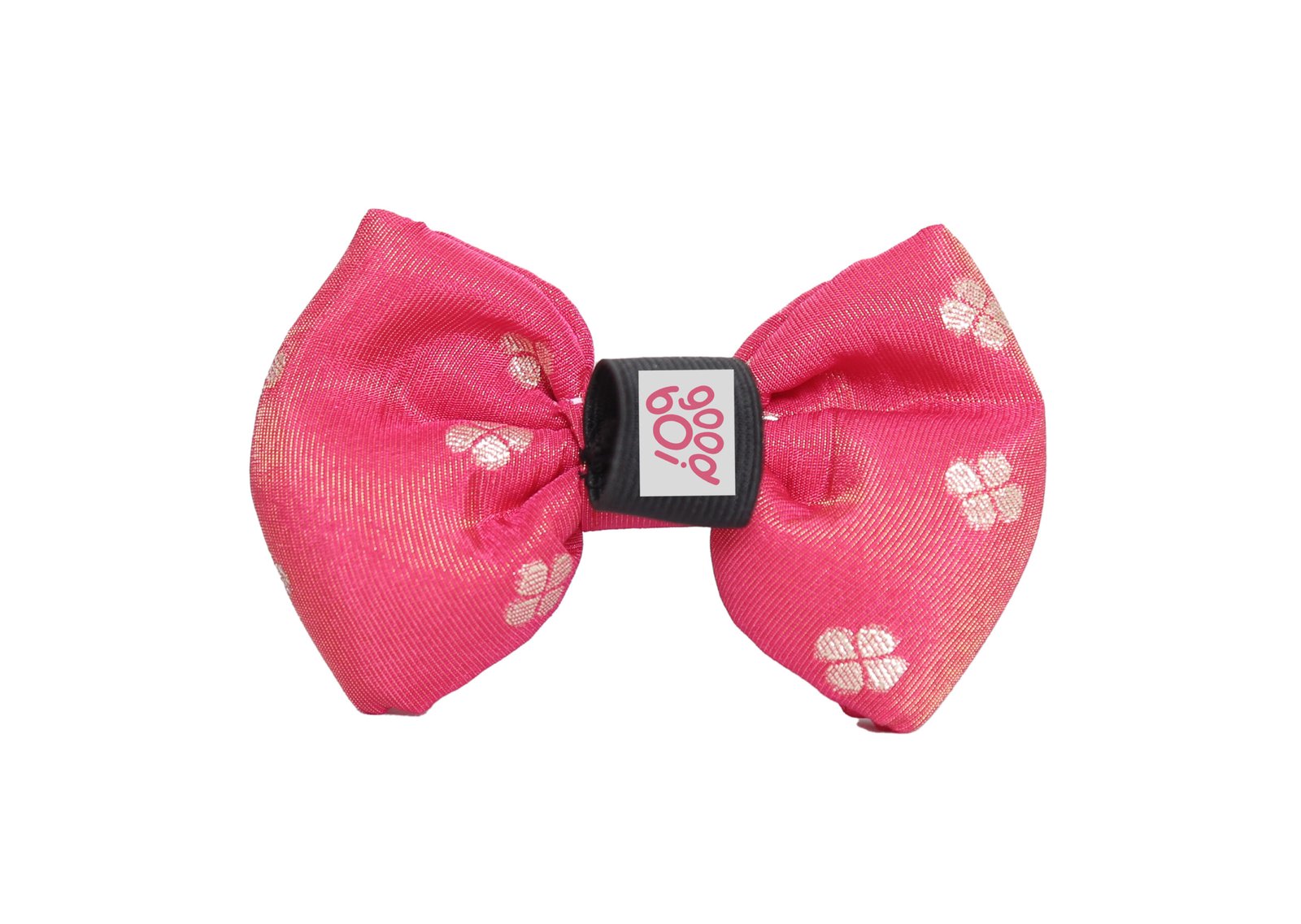 The Pink Clover Brocade Bow - Image 4