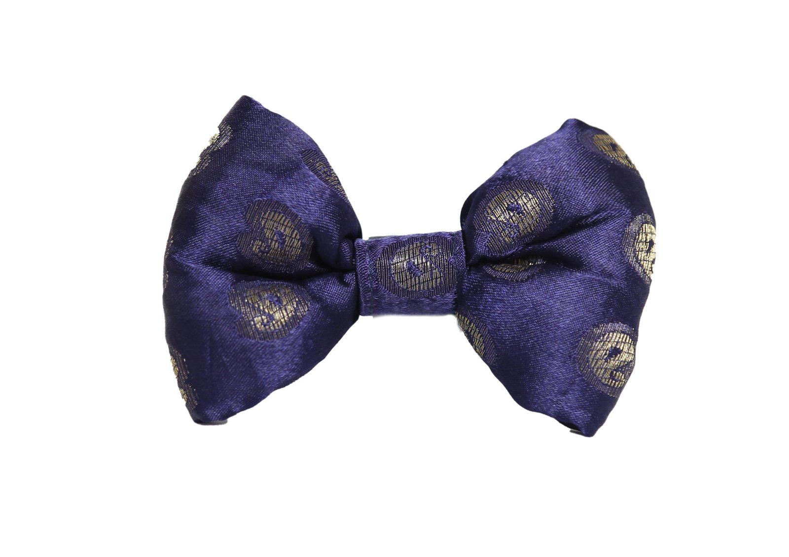The Golden Velvet Purple Bow - Image 2
