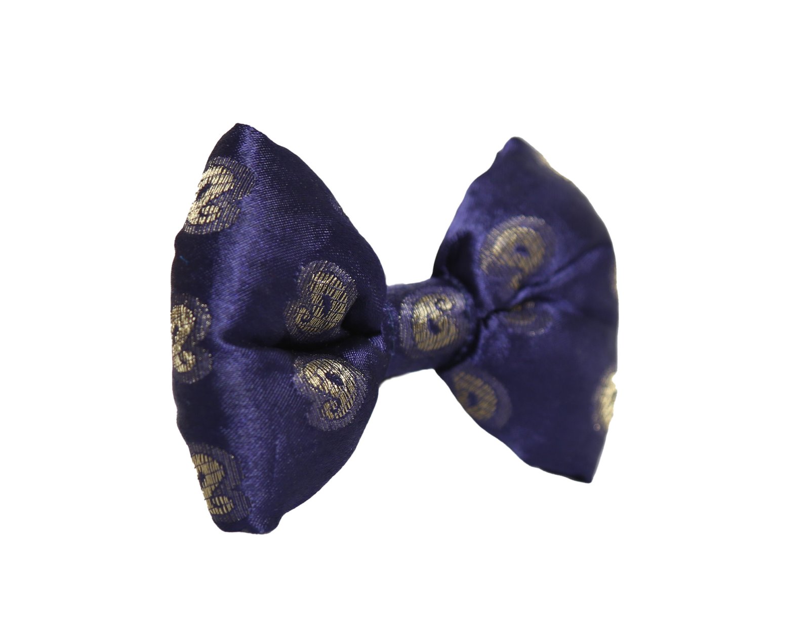 The Golden Velvet Purple Bow - Image 3
