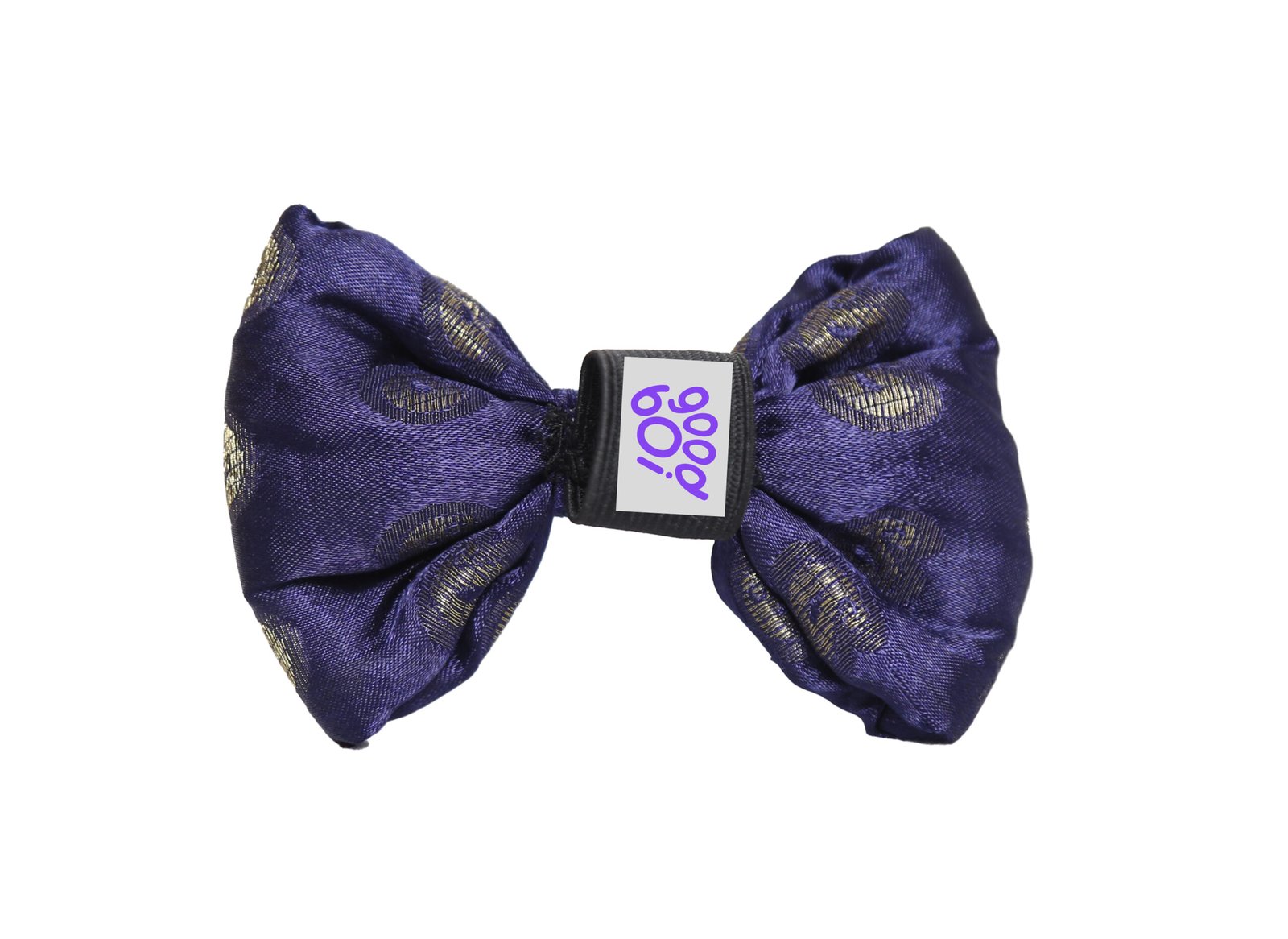 The Golden Velvet Purple Bow - Image 4